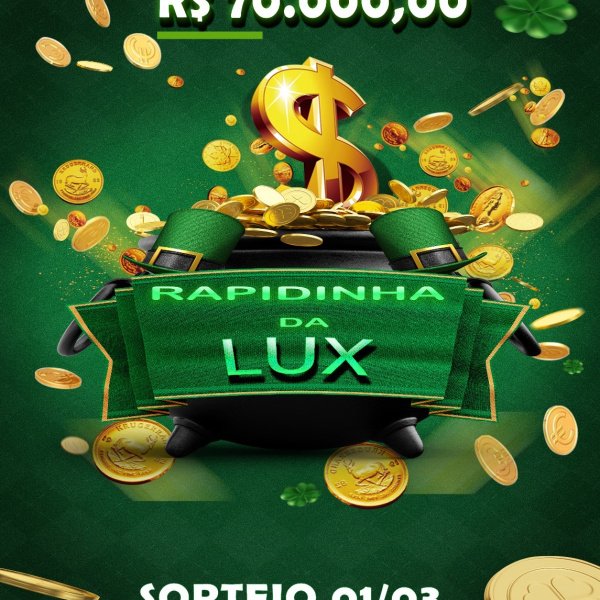 RAPIDINHA VALENDO R$70.000,00 NO P11X